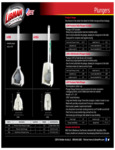 Libman 5371024 Plunger Brush Spec Sheet