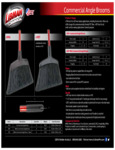 Libman 5371115 Surface Broom Spec Sheet