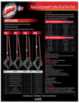 Libman 5371166 Lobby Dust Pans Spec Sheet