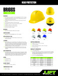 LIFT BRIGGS Vented Cap Spec Sheet