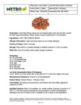 Light Red Kidney Beans Specsheet