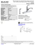 Elkay lk1001cr Spec Sheet