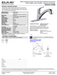 Elkay lk5000 Spec Sheet