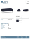 Luxe - LX2001.FSV-01OHNA Spec Sheet Luxe - LX2001.FSV-01OHNA Spec Sheet