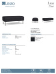 Luxe - LX2001.FSV-01PPBK Spec Sheet