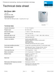 MEIKO M-iClean_UM_PLUS Technical Data Sheet MEIKO M-iClean_UM_PLUS Technical Data Sheet