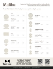 Malibu - Collection Specs