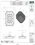 Marco Black Plastic Watermelon Bin Riser Spec Sheet