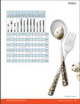 Master's Gauge Flatware 18/10 Spec Sheet Page 2