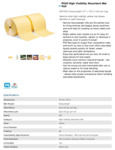MAT625 Specsheet