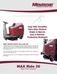 Minuteman MaxRide26 spec sheet Minuteman MaxRide26 spec sheet