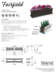 Mayne Fairfield 4ft Window Box Mayne Fairfield 4ft Window Box