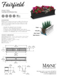 Mayne Fairfield 5ft Window Box