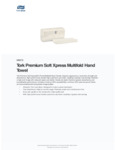 Tork Premium Xpress® White Multi-Fold Paper Towels 16" x 135" Tork Premium Xpress® White Multi-Fold Paper Towels 16" x 135"
