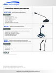 MHL5S spec sheet MHL5S spec sheet