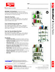 Metro MetroMax 4 Mobile Drying Racks Specsheet