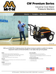 Mi-T-M CW-Premium-Series-Electric-Belt-Drive Cold Water Pressure Washer Spec Sheet