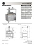 Mibrasa Parilla Complete Stand GMB 100 Spec Sheet Mibrasa Parilla Complete Stand GMB 100 Spec Sheet