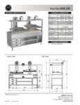 Mibrasa Parilla Complete Stand GMB 200 Spec Sheet