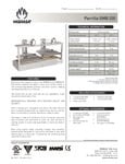 Mibrasa Parrilla GMB200 Spec Sheet Mibrasa Parrilla GMB200 Spec Sheet