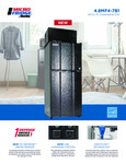 MicroFridge 4.8MF4-7B1 Spec Sheet MicroFridge 4.8MF4-7B1 Spec Sheet