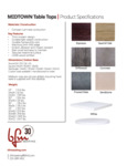 Spec Sheet Spec Sheet