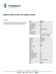MT-200 Spec Sheet MT-200 Spec Sheet