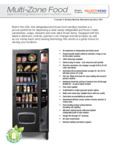 Multi-Zone Frozen Food Vending Machine