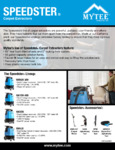 Mytee Speedster DX Spec Sheet