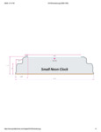 neon clocl profile spec