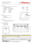 Nuova Simonelli Appia Life 3gr Vol Spec Sheet