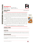 Oatey Hercules Glug Crystals Drain Opener Spec Sheet