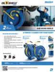 oil shield air hose reel spec