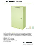 Omnimed 291621 Wall Storage Spec Sheet