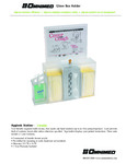 Omnimed 304006 Glove Box Station Spec Sheet Omnimed 304006 Glove Box Station Spec Sheet