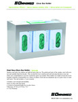 Omnimed 305306 Glove Box Steel Hexa Spec Sheet