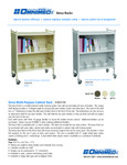 Omnimed Versa Multi-Purpose Cabinet Rack Spec Sheet