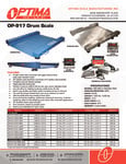 Optima Drum Scale Specsheet