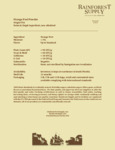 Orange Peel Powder Specifications Orange Peel Powder Specifications