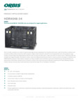 Orbis HDR4048-34 Collapsible Container Spec Sheet