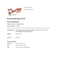 1041230B25 Nutrition Sheet 1041230B25 Nutrition Sheet