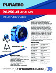 Ecor Pro PA-250-AF Spec Sheet
