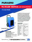 Ecor Pro PA-70-LGR Spec Sheet