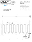 Paris Furnishings BRM8 Bike Mount Spec Sheet
