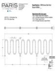 Paris Furnishings BRM9 Bike Mount Spec Sheet