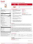 Pepperidge Farm Milano Cookies Specsheet