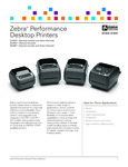 Zebra GX420 Specs