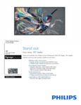 Philips 91250BDL355Q Specsheet