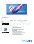 Philips 91265BDL355Q Specsheet
