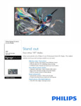 Philips 91275BDL355Q Specsheet